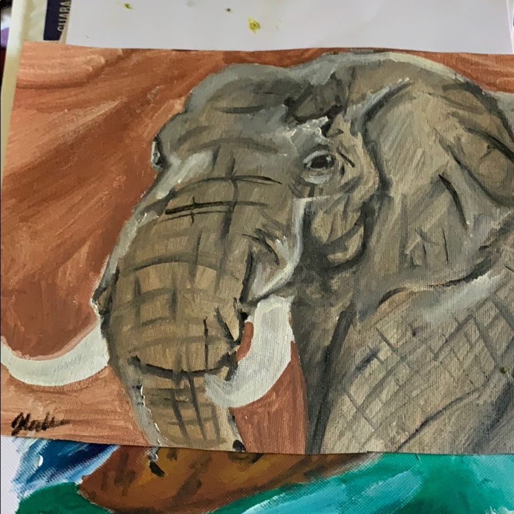 Elephant painting